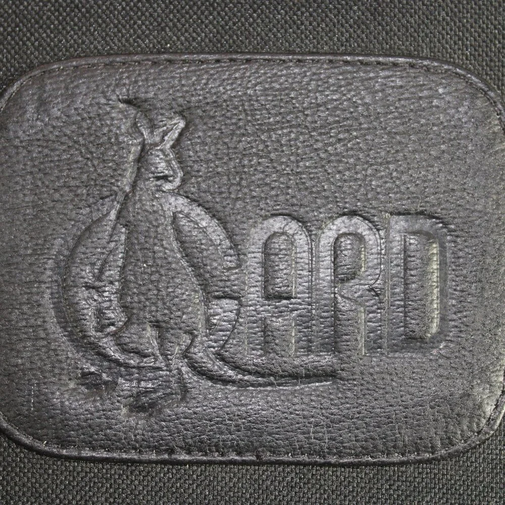 Gard Mid-Suspension Flute Black Canvas Leather Large Accessory Gig Bag - Picture 7 of 7